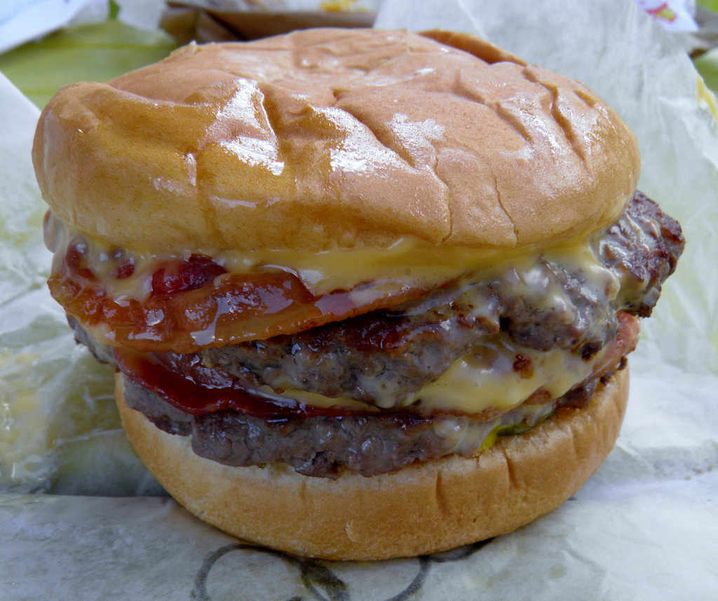 Bacon Double Cheeseburger (by rabidscottsman)