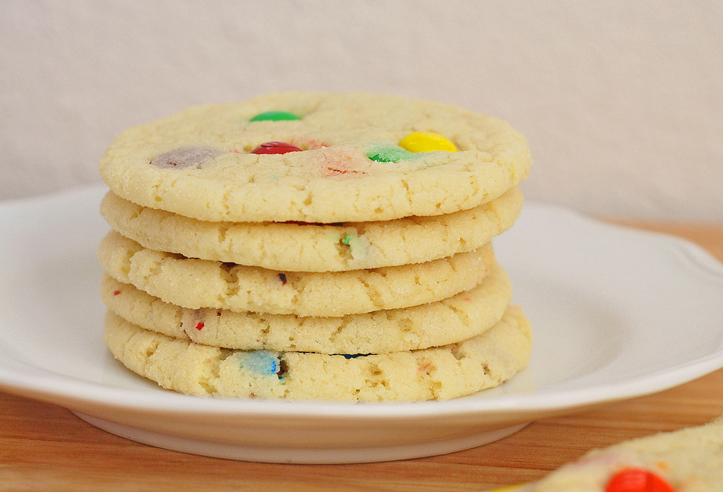 Chewy M&M Cookies (by fakeginger)