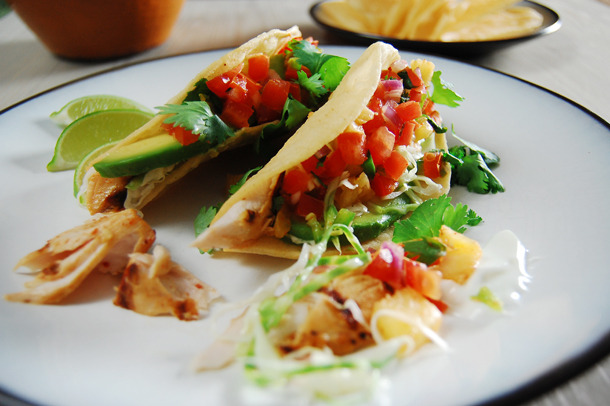 (via Grilled Mahi Mahi Tacos KneadForFood Food Blog Recipes)