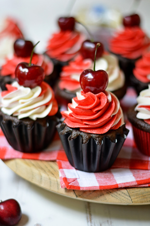 Bourbon Black Forest Cupcakes BFFF