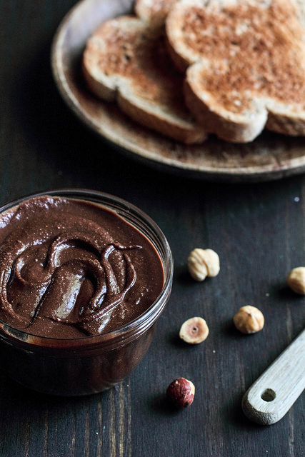 Homemade Chocolate Hazelnut Spread by pastryaffair on Flickr.