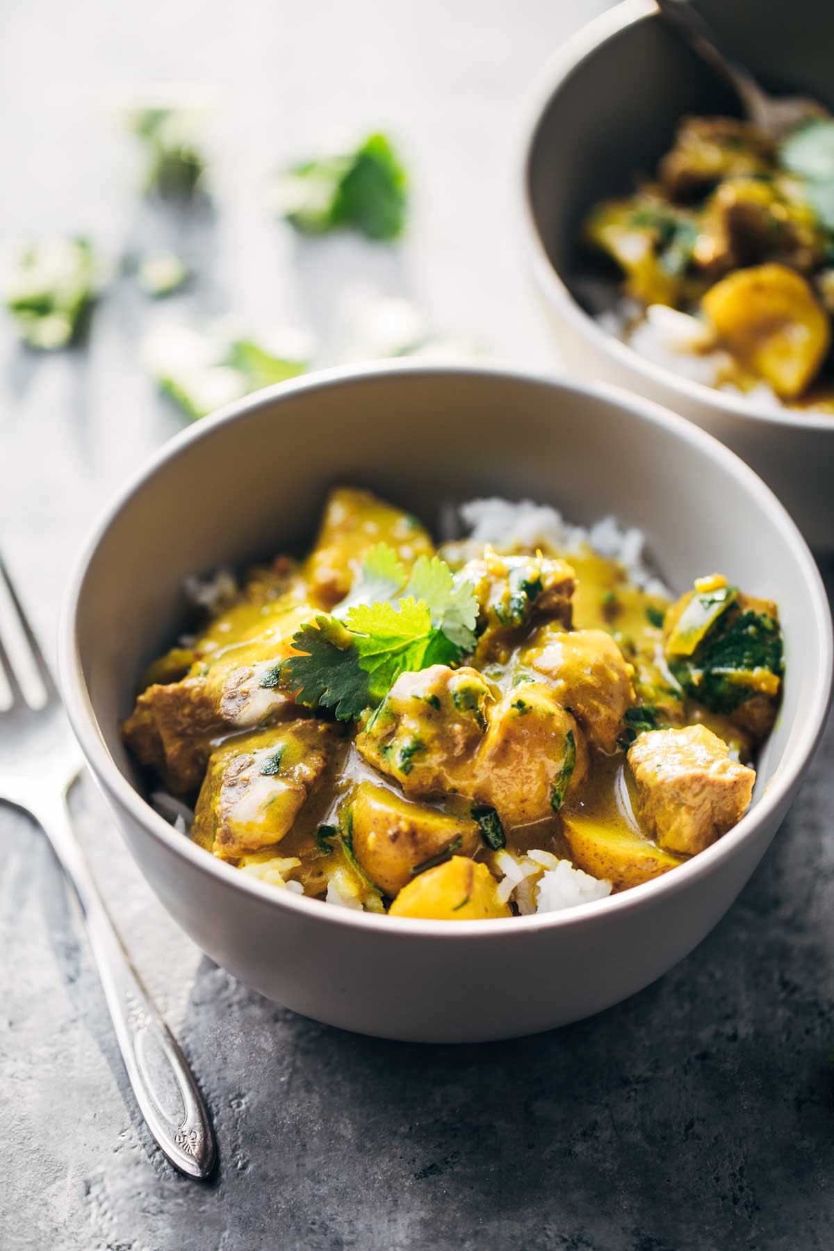 Thai Yellow Curry with Beef and Potatoes
