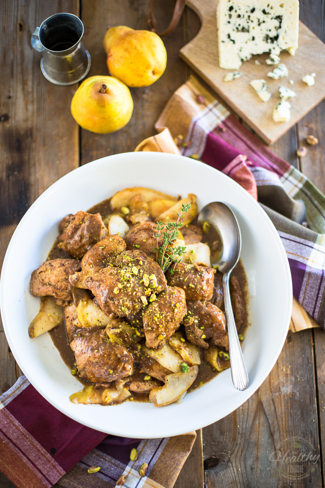 PEAR AND BALSAMIC CHICKEN